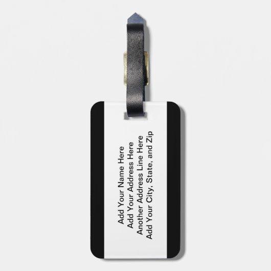 Focu Believe Breathe Bagagelabel (Achterkant verticaal)