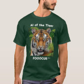 Focus - AI van de tijger T-shirt (Voorkant)