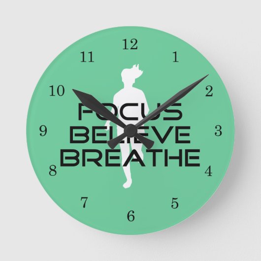 Focus Beleef Breathe Sports Running Ronde Klok (Voorkant)