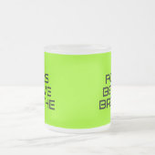 Focus Believe Breathe Matglas Koffiemok (Center)