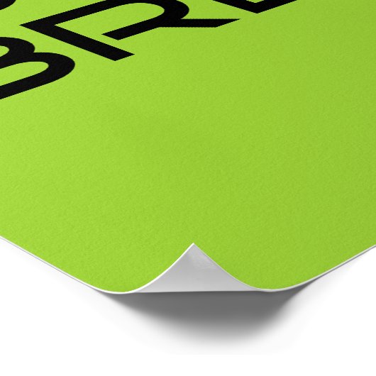 Focus Believe Breathe Poster (Hoek)