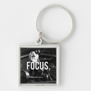 FOCUS - "Body building" Workout Motivatie Sleutelhanger