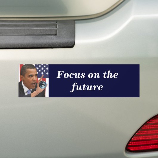 Focus_Bumpersticker Bumpersticker (Op auto)