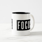 FOCUS Coffee-Mok Tweekleurige Koffiemok (Voorkant rechts)