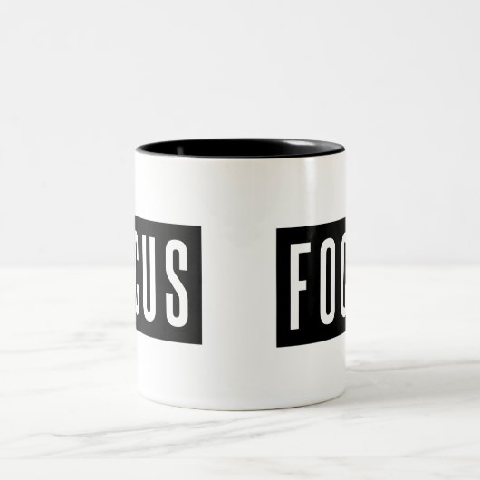 FOCUS Coffee-Mok Tweekleurige Koffiemok (Center)