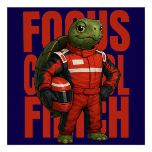 Focus. Controle. Succes Perfect Poster