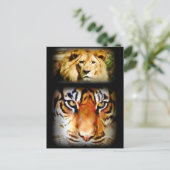 Focus & Courage_ Briefkaart (Staand voorkant)