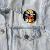 Focus & Courage_ Ronde Button 5,7 Cm (In situ)