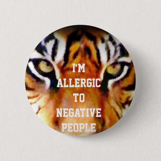 Focus & Courage_ Ronde Button 5,7 Cm (Voorkant)