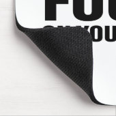 Focus Distraction Quottes Inspirerend Quote Art Muismat (Hoek)