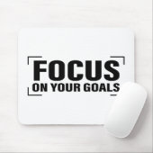 Focus Distraction Quottes Inspirerend Quote Art Muismat (Met muis)
