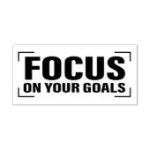 Focus Distraction Quottes Inspirerend Quote Art Rubberstempel (Afrduk)