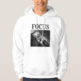 FOCUS - Donkere Academische Minimalistische Fotogr Hoodie