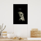 FOCUS – Eagle-Inspired Motivation Poster (Keuken)