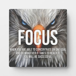 FOCUS - Eagle Motivatie Fotoplaat