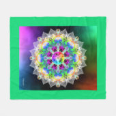 Focus en Creëer Fleece Deken (Voorkant (Horizontaal))