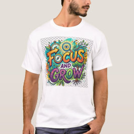 Focus en groei t-shirt