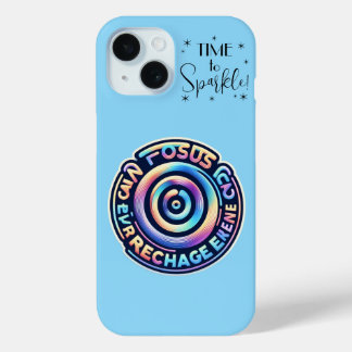 Focus en motivatie Geef je stemming een oppepper  iPhone 15 Case