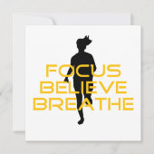 Focus gelooft Breathe Yellow Running Fitness (Voorkant)