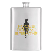 Focus gelooft Breathe Yellow Running Fitness Flacon (Voorkant)
