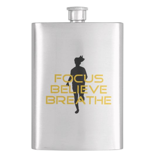 Focus gelooft Breathe Yellow Running Fitness Flacon (Voorkant)