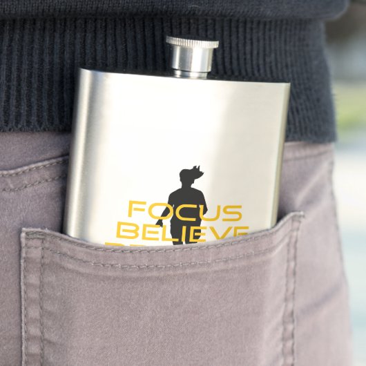 Focus gelooft Breathe Yellow Running Fitness Flacon (Voorbeeld)