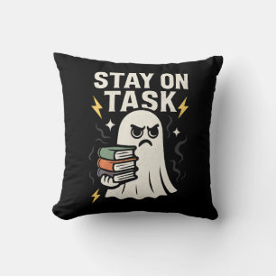 Focus Ghost - Halloween Terug naar School Design Kussen