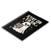 Focus Ghost - Halloween Terug naar School Design Notitieboek (Linkerzijde)