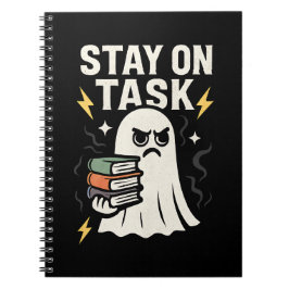 Focus Ghost - Halloween Terug naar School Design Notitieboek