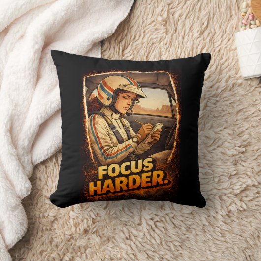 Focus Harder Kussen (Deken)