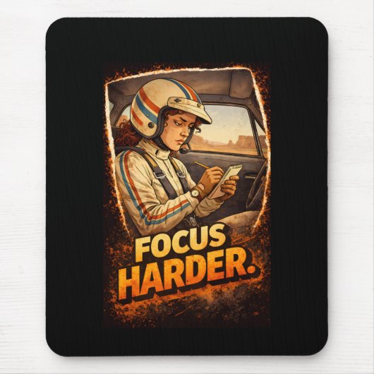 Focus Harder Muismat (Voorkant)