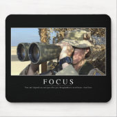 Focus: Inspirerend prijsopgave Muismat (Voorkant)