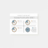 Focus instellen van het doeluur post-it® notes (Voorkant)