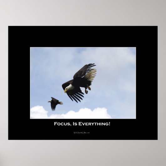 FOCUS IS EVERYTHING Poster (Voorkant)
