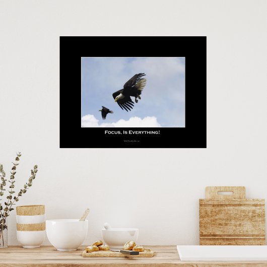 FOCUS IS EVERYTHING Poster (Keuken)