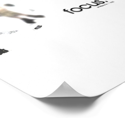 focus. ( jongerenhockey ) poster (Hoek)