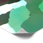 focus kerstmaan en ster poster (Hoek)