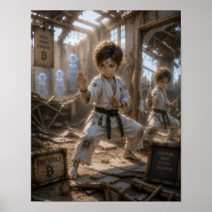 Focus / Kleine Meester van de Vechtkunst / Verwoes Poster