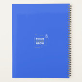 Focus Learn Grow / Motivación y Éxito Escolar Planner (Achterkant)