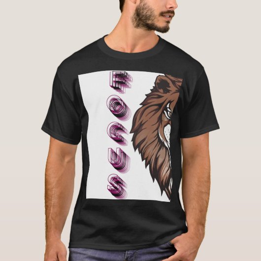Focus Leeuw T-shirt (Voorkant)