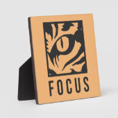 FOCUS - Leon, Succes en Gym Motivatie Fotoplaat (Voorkant)