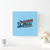 FOCUS LESSENEN LEREN VIERKANTE ACRYLIC KLok (Huis)