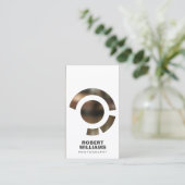 FOCUS LOGO IV voor FOTOGRAAF Visitekaartje (Staand voorkant)