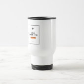 Focus Long Travel Mug | Waarde Heeft Tijd Design Reisbeker (Center)