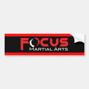 Focus Martial Arts Bumpersticker