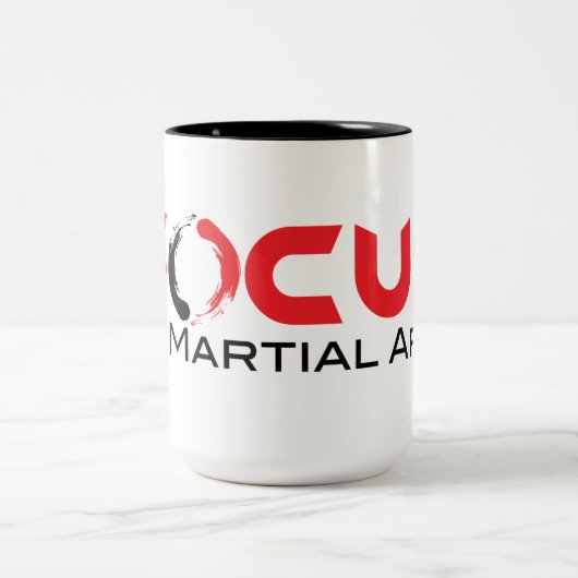 Focus Martial Arts Coffee Mok (Center)