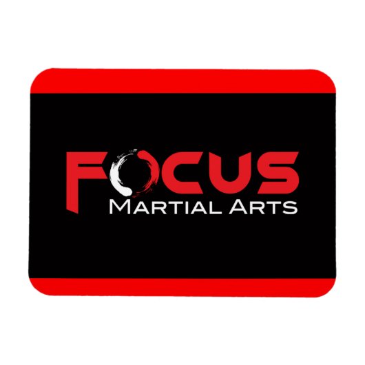 Focus Martial Arts Magnet Magneet (Horizontaal)