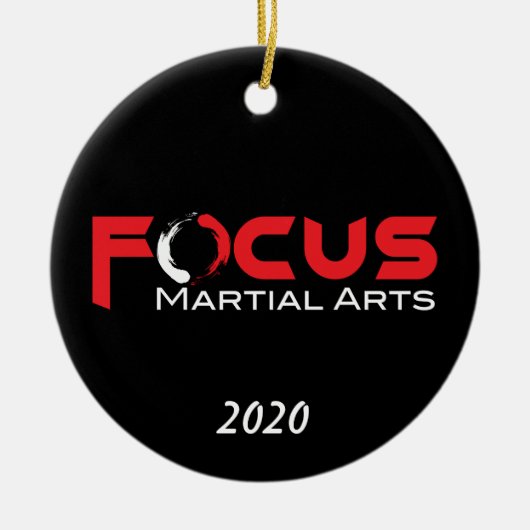 Focus Martial Arts Ornament (Voorkant)
