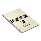 Focus Mode Aan. Notitieboek (Rechterzijde)