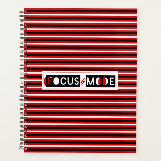 Focus Mode Acrylic Keychain Planner (Voorkant)
